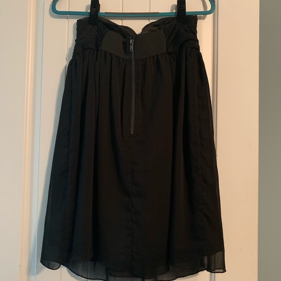 Black Strapless YA dress size L - Picture 2 of 7